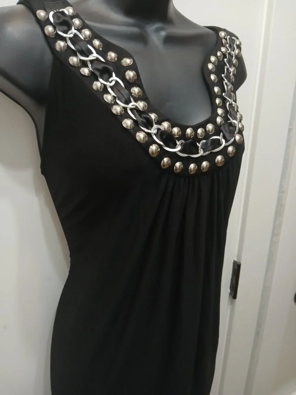 Another Thyme Dressy Biker Chic Dress🖤 - Picture 8 of 8